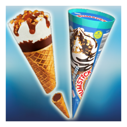 Drum Stick King Size Cone Vanilla