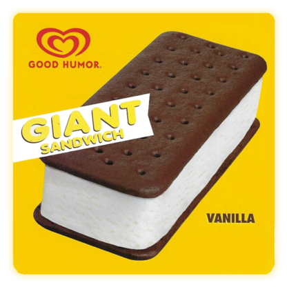 GH Giant Ice Cream Sandwich